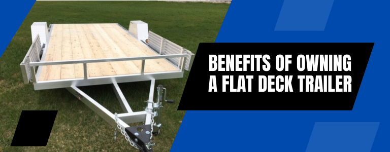 Otter Lake Trailers: What are Flat Deck Trailers Used For?