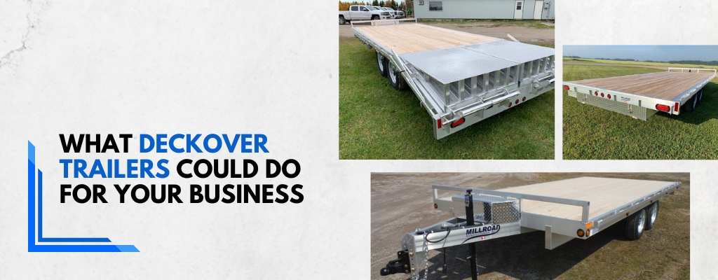 Deckover Trailers: The Ultimate Solution for Oversized Cargo Transportation